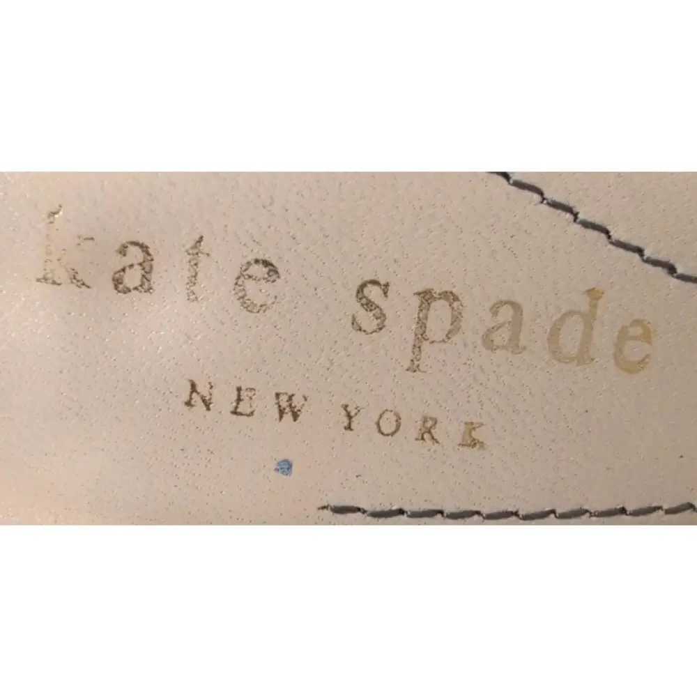 Kate Spade Leather‎ Snakeskin Slingback Peep Toe Heels 9B Party Cocktail Club